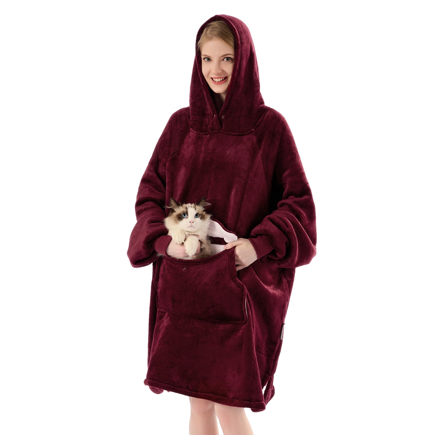 Krifey Wearable Blanket Hoodie Classic Color