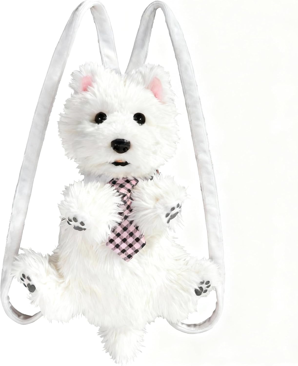 Krifey Cute Cat Handcrafted plush Backpack