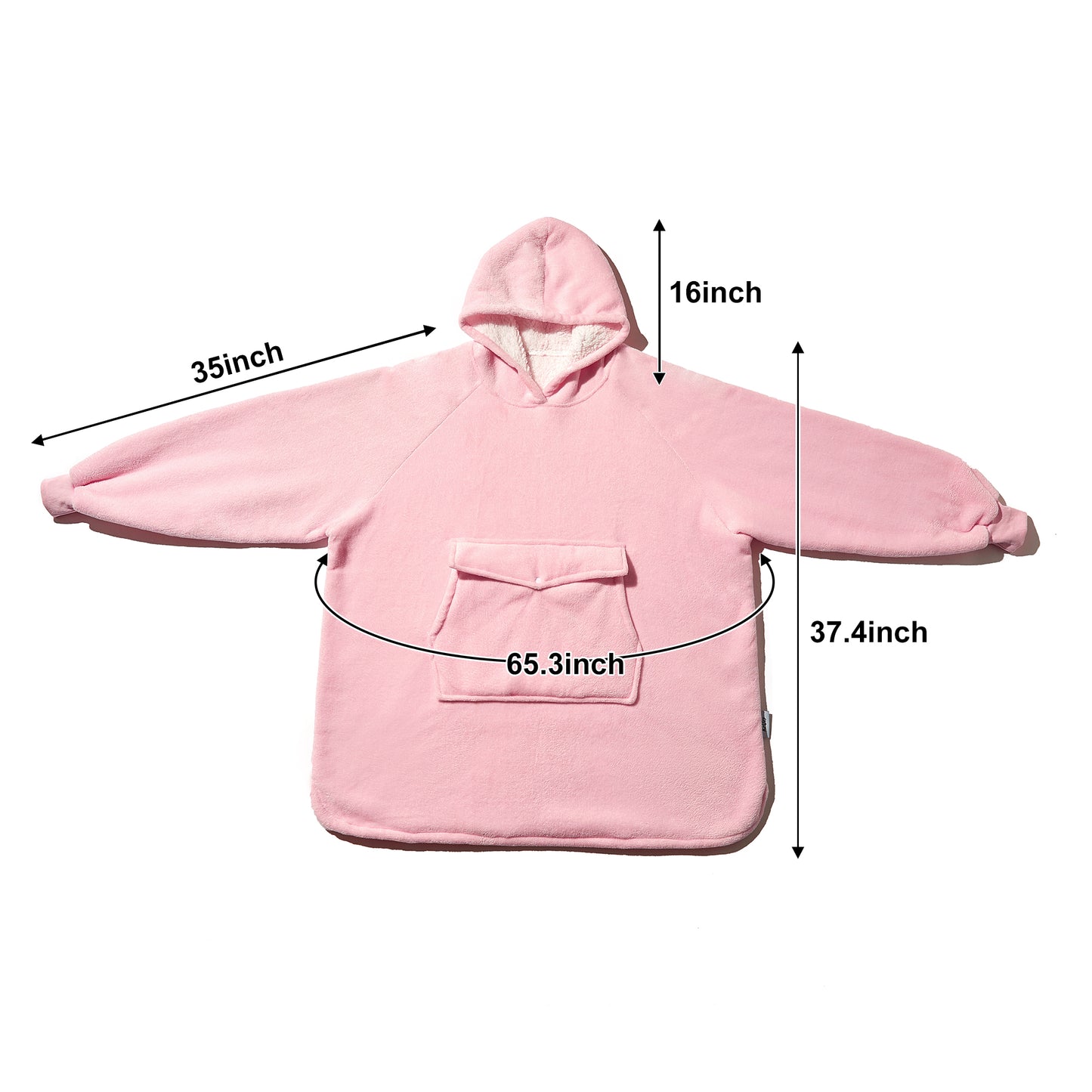 Krifey Wearable Blanket Hoodie Classic Color