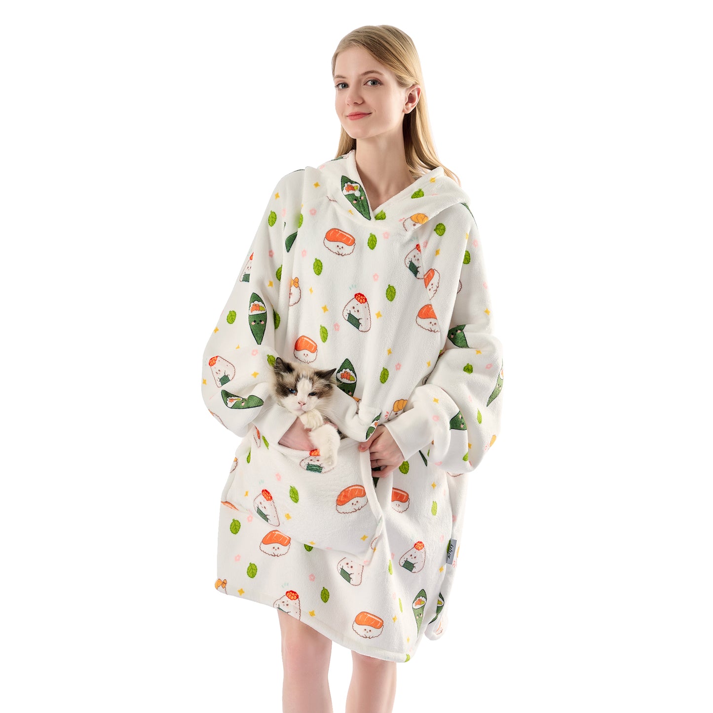Krifey Wearable Blanket Hoodie