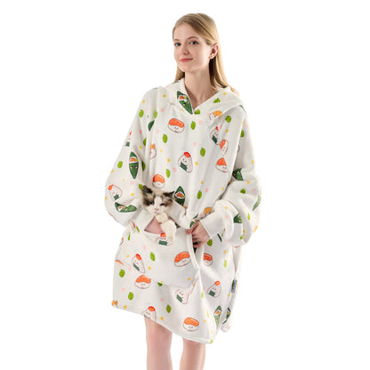 Krifey Wearable Blanket Hoodie