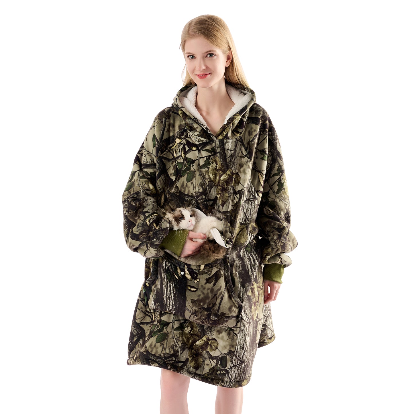 Krifey Wearable Blanket Hoodie