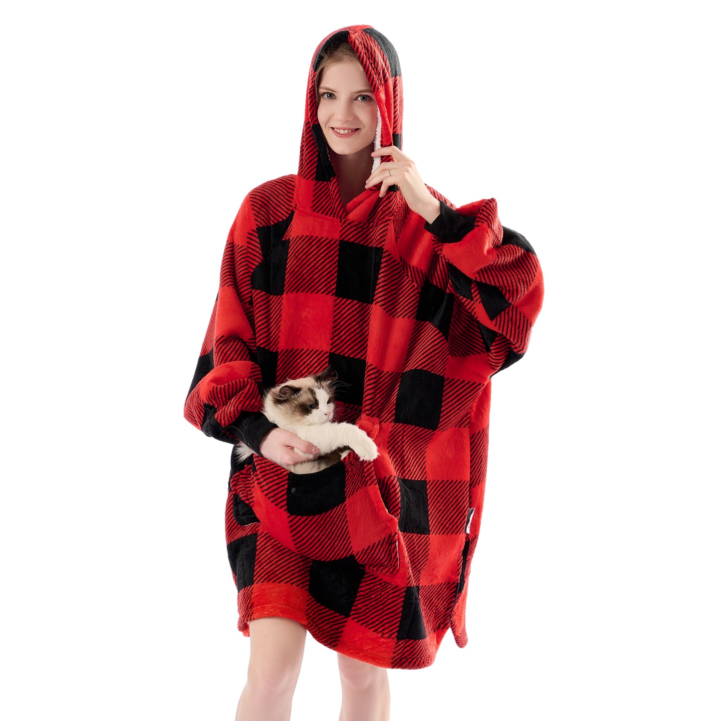 Krifey Wearable Blanket Hoodie