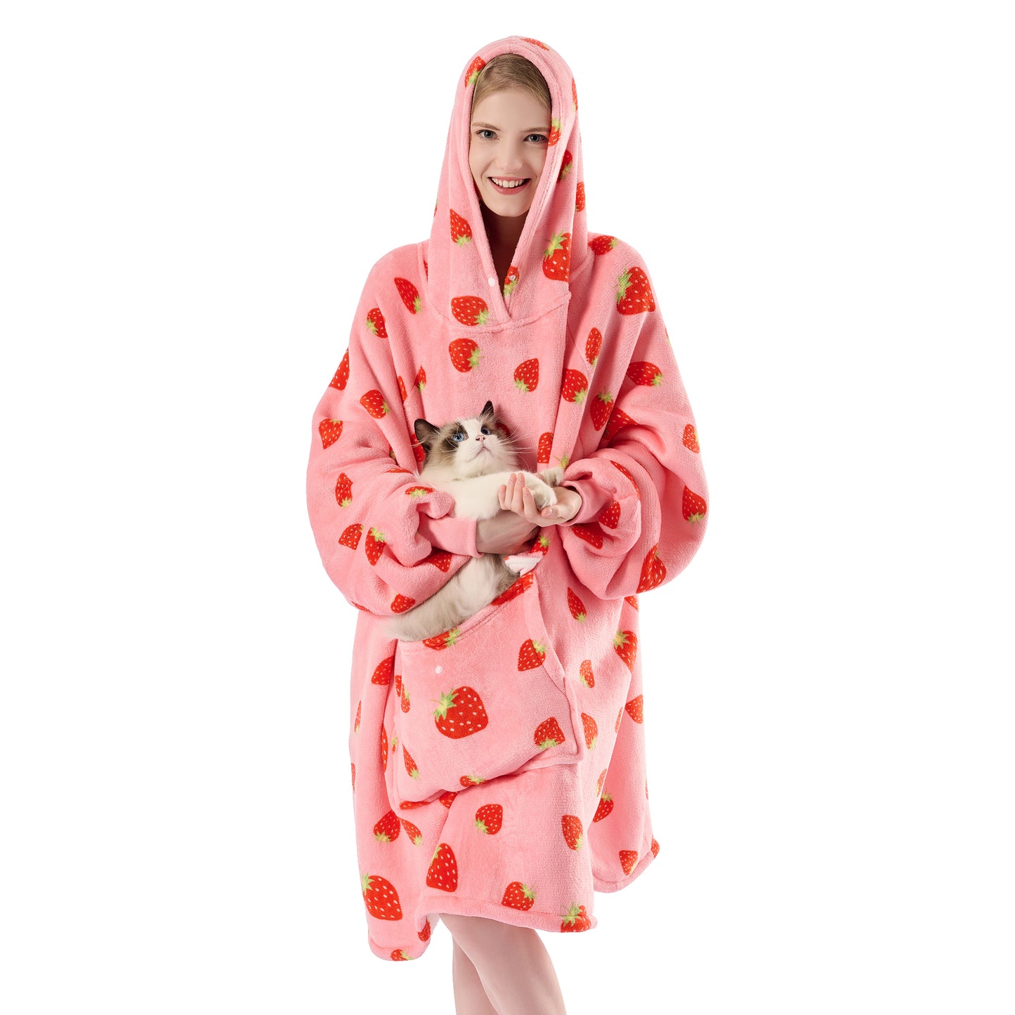 Krifey Wearable Blanket Hoodie