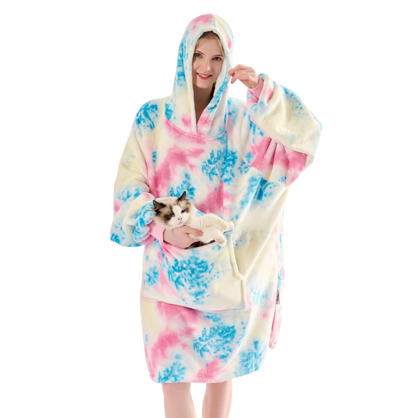 Krifey Wearable Blanket Hoodie
