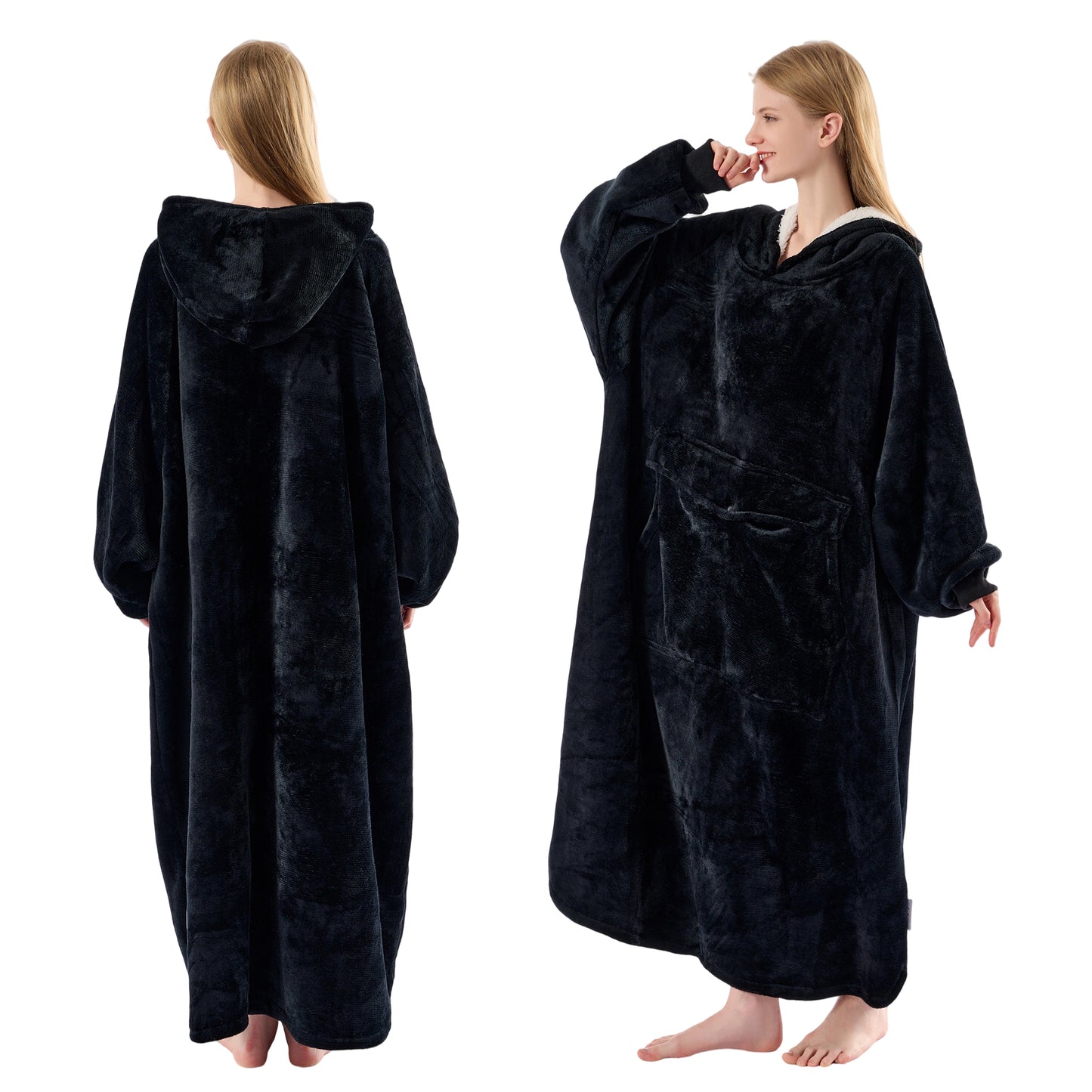 Krifey Big & Tall Wearable Blanket Hoodie