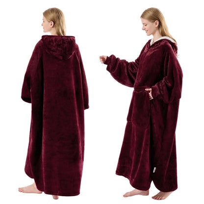 Krifey Big & Tall Wearable Blanket Hoodie