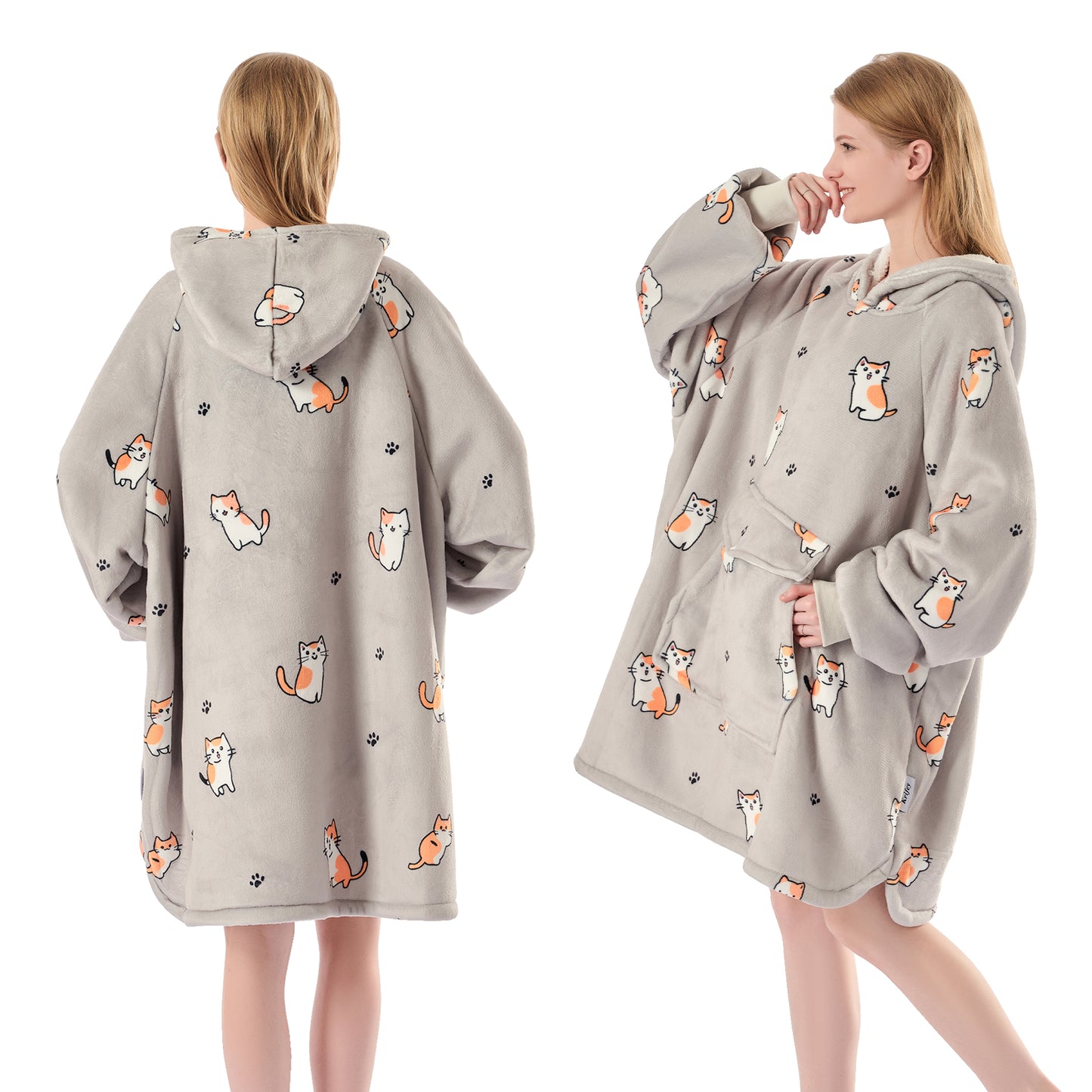 Krifey Wearable Blanket Hoodie