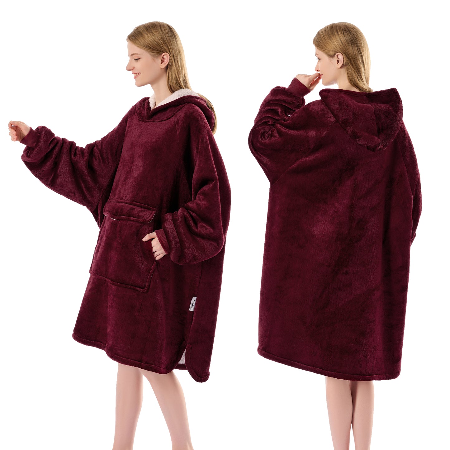 Krifey Wearable Blanket Hoodie Classic Color