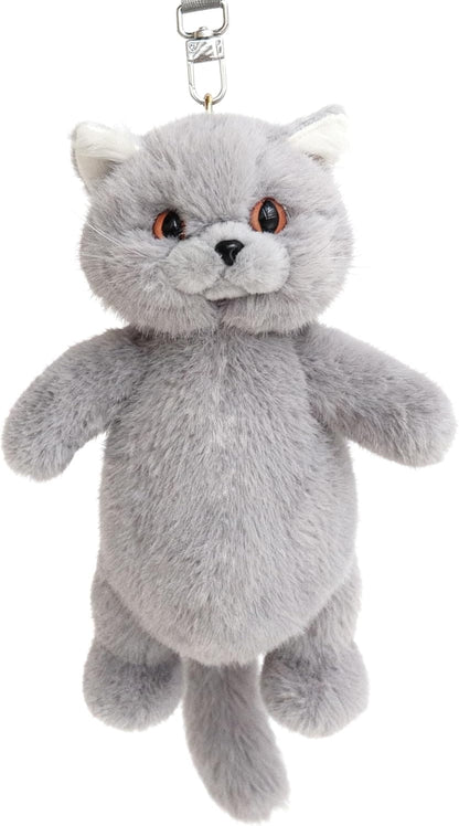 Krifey Cute Cat Handcrafted plush Backpack
