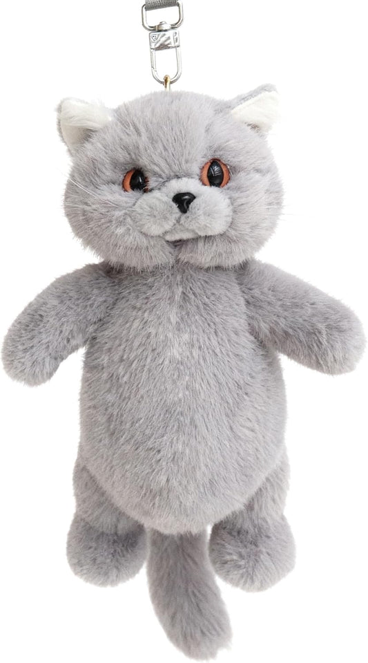 Krifey Cute Cat Handcrafted plush Backpack