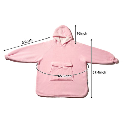 Krifey Wearable Blanket Hoodie Classic Color